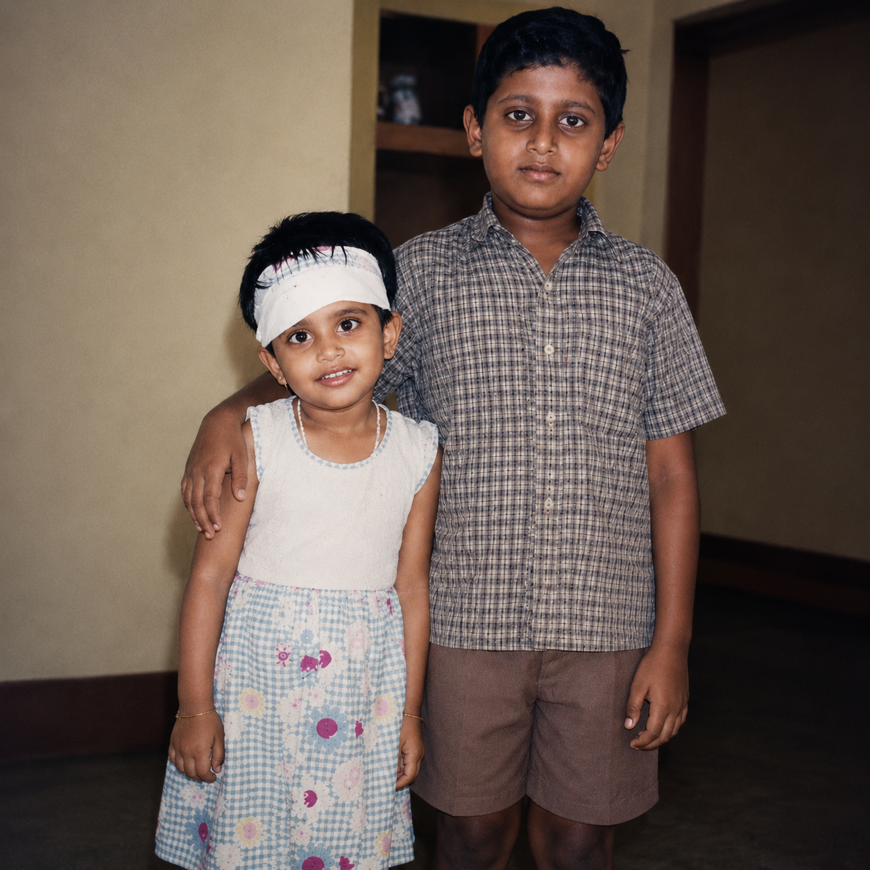 Sherin & Abel Childhood